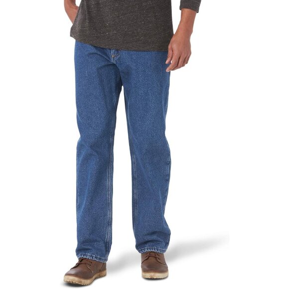 Men's Fleece Lined Five Pocket Jean - Picture 4 of 7